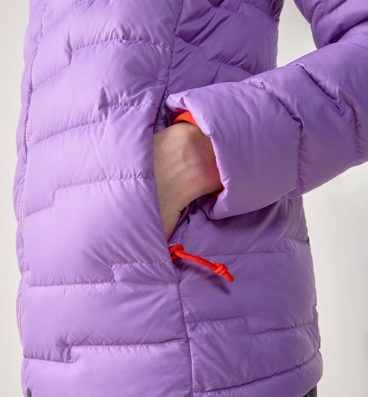 ROC Flash Down Hood Women Purple Ice/Tech Red ROC Flash Down Hood Women Purple Ice/Tech Red