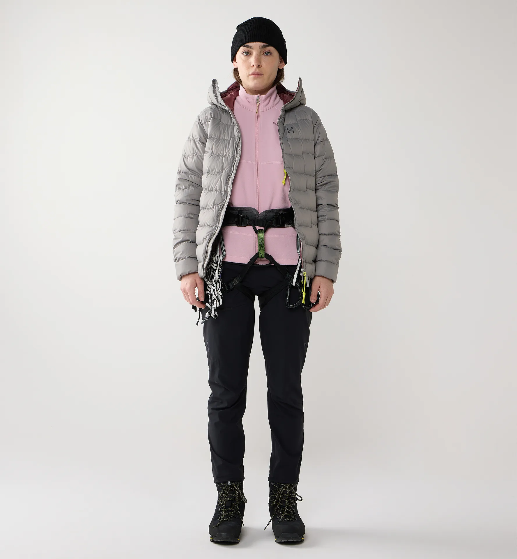 ROC Flash Down Hood Women Stone Brick