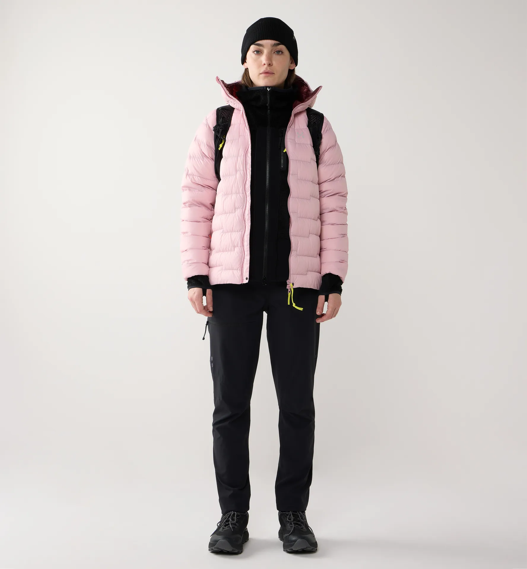 ROC Flash Down Hood Women Dusty Rose