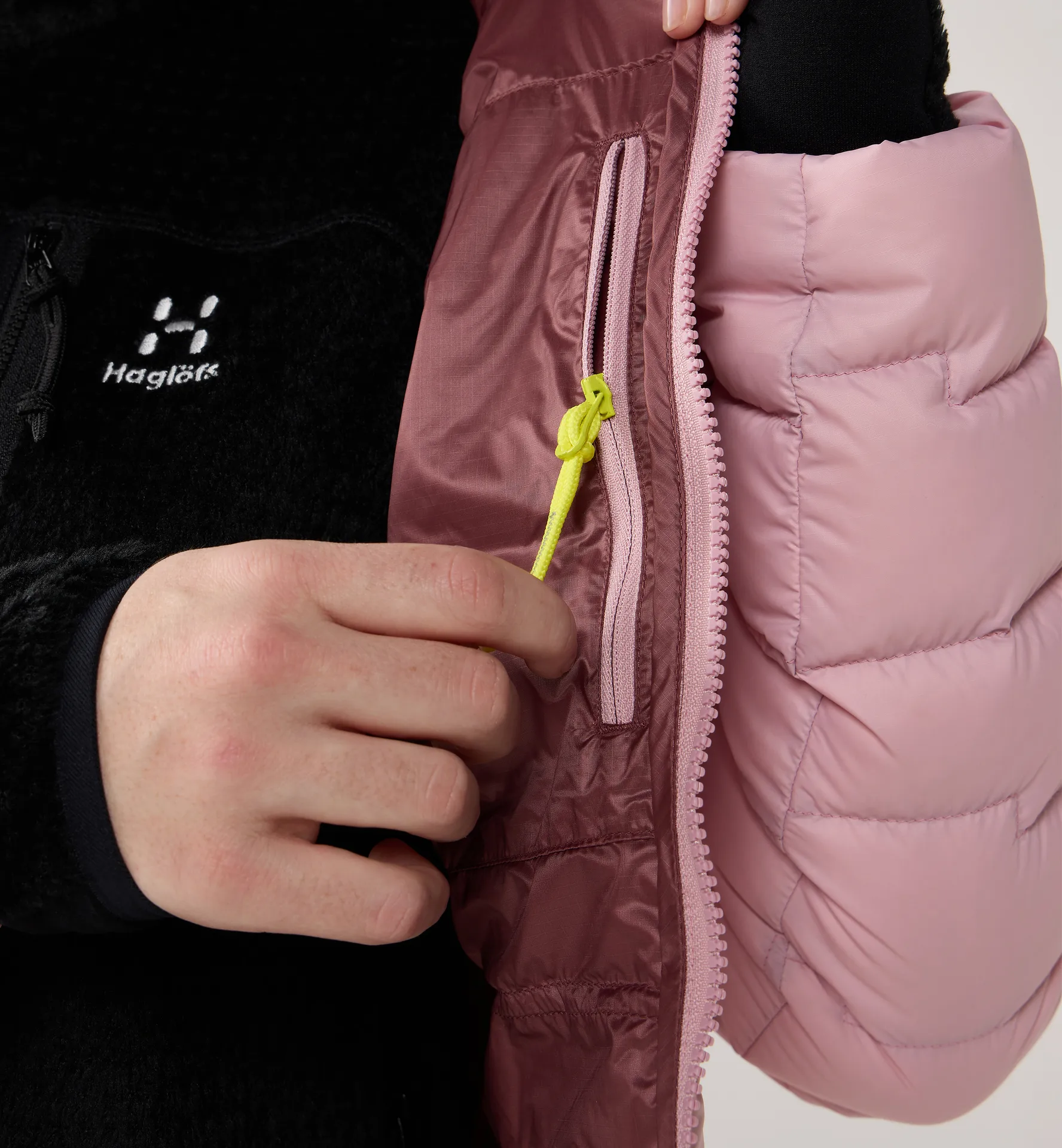 ROC Flash Down Hood Women Dusty Rose