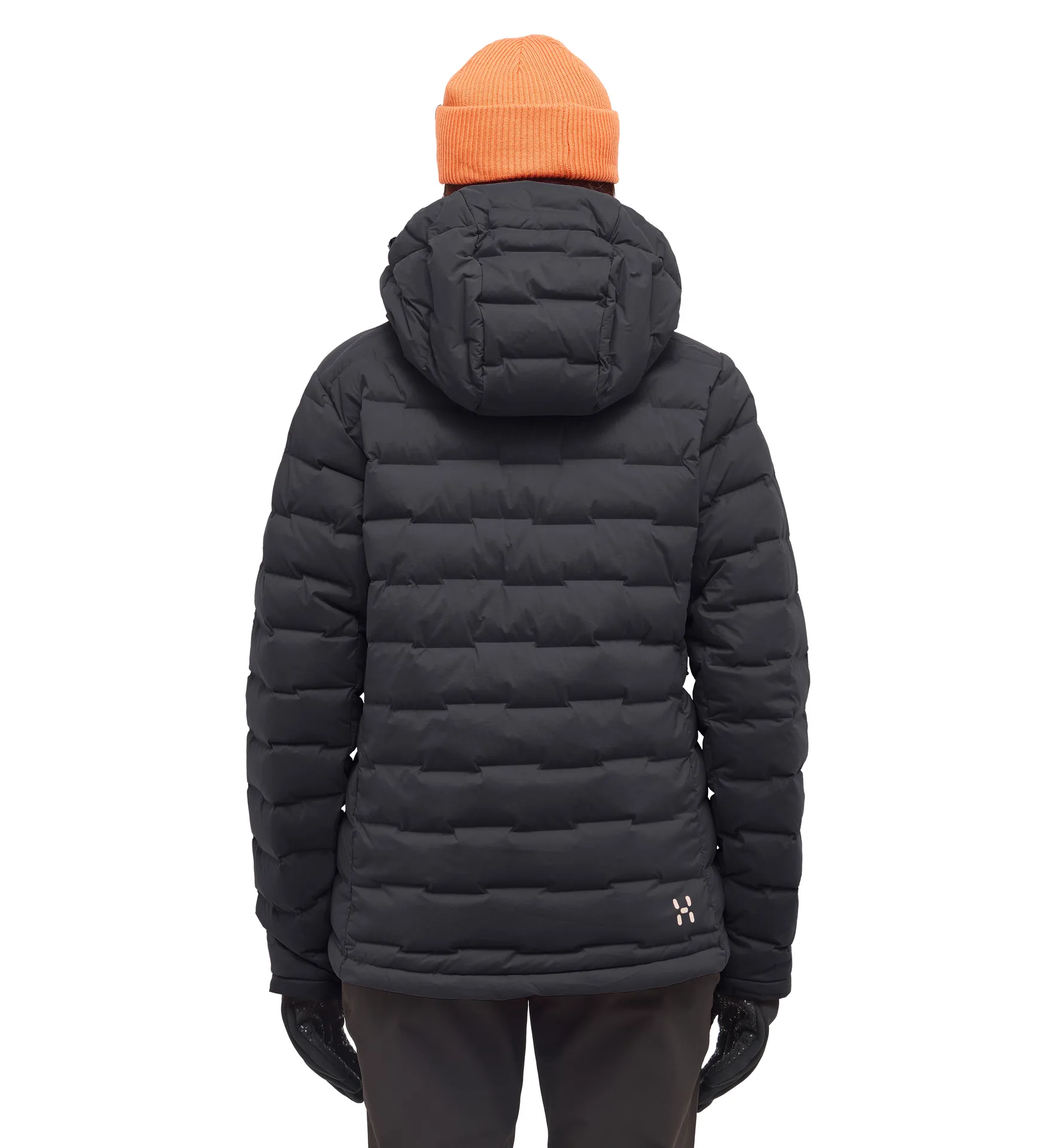 Spitz Down Hood Women True Black