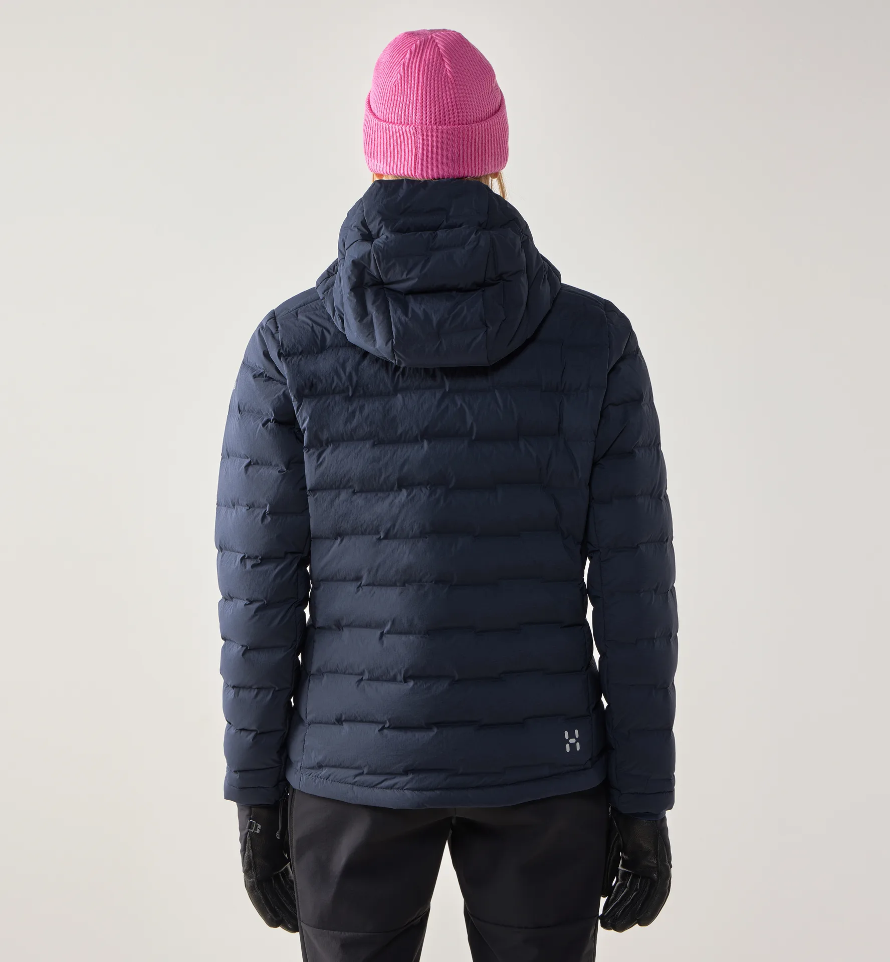 Spitz Down Hood Women Tarn Blue