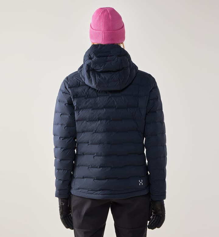 Spitz Down Hood Women Tarn Blue Spitz Down Hood Women Tarn Blue