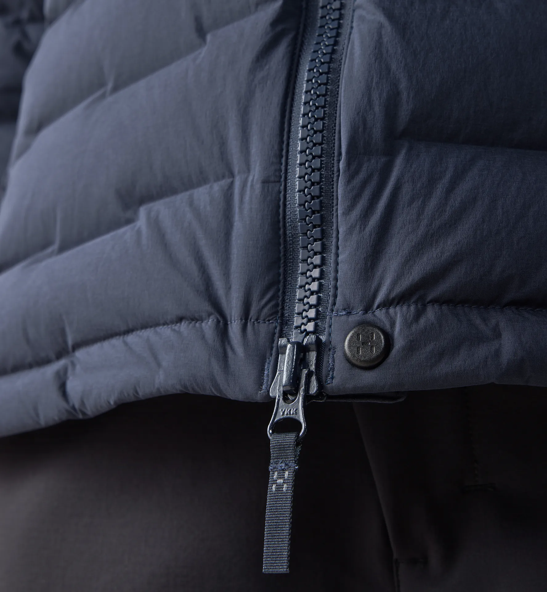 Spitz Down Hood Women Tarn Blue