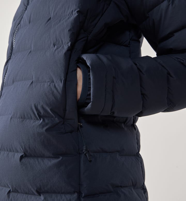 Spitz Down Hood Women Tarn Blue Spitz Down Hood Women Tarn Blue