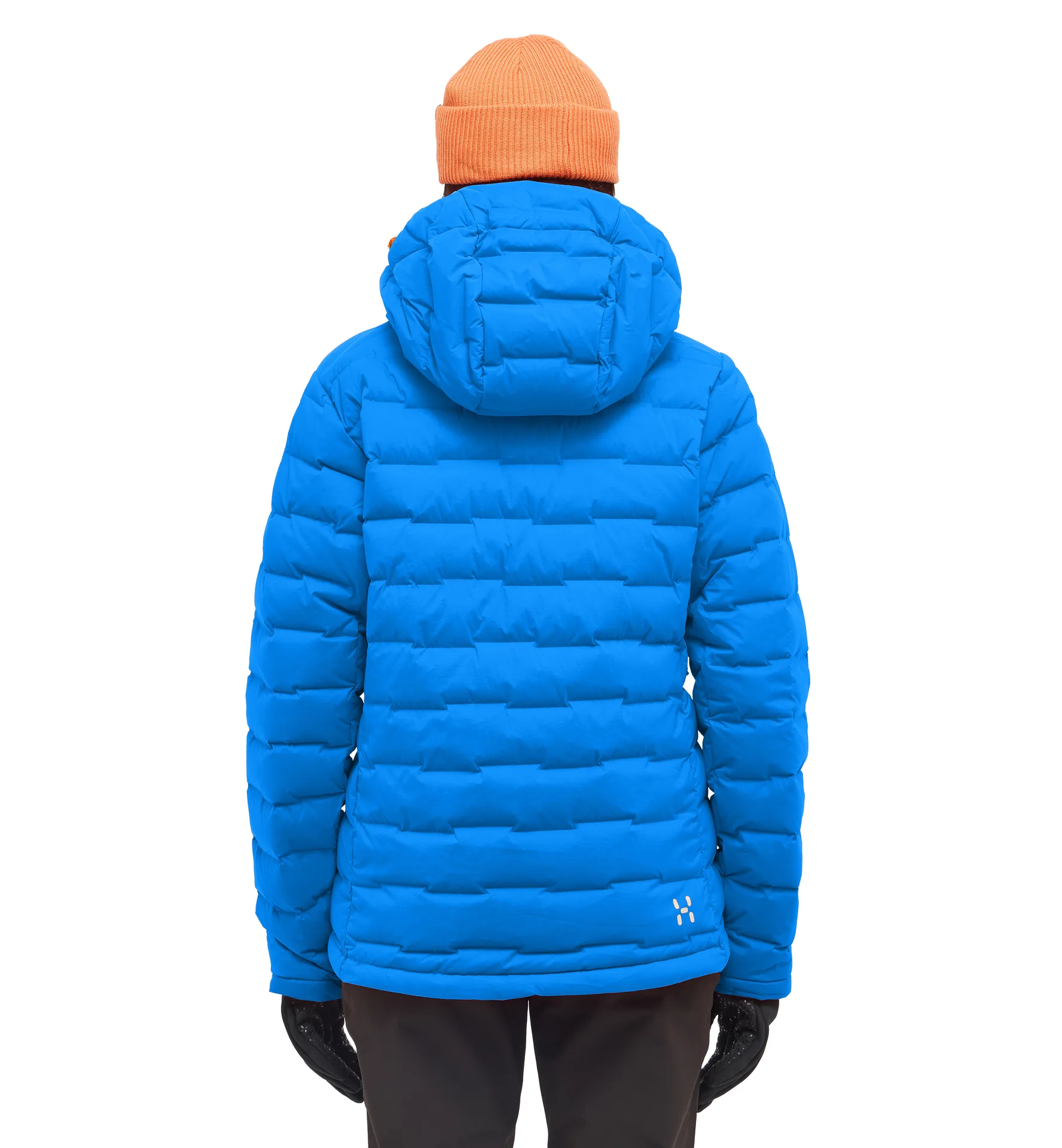 Spitz Down Hood Women Electric Blue