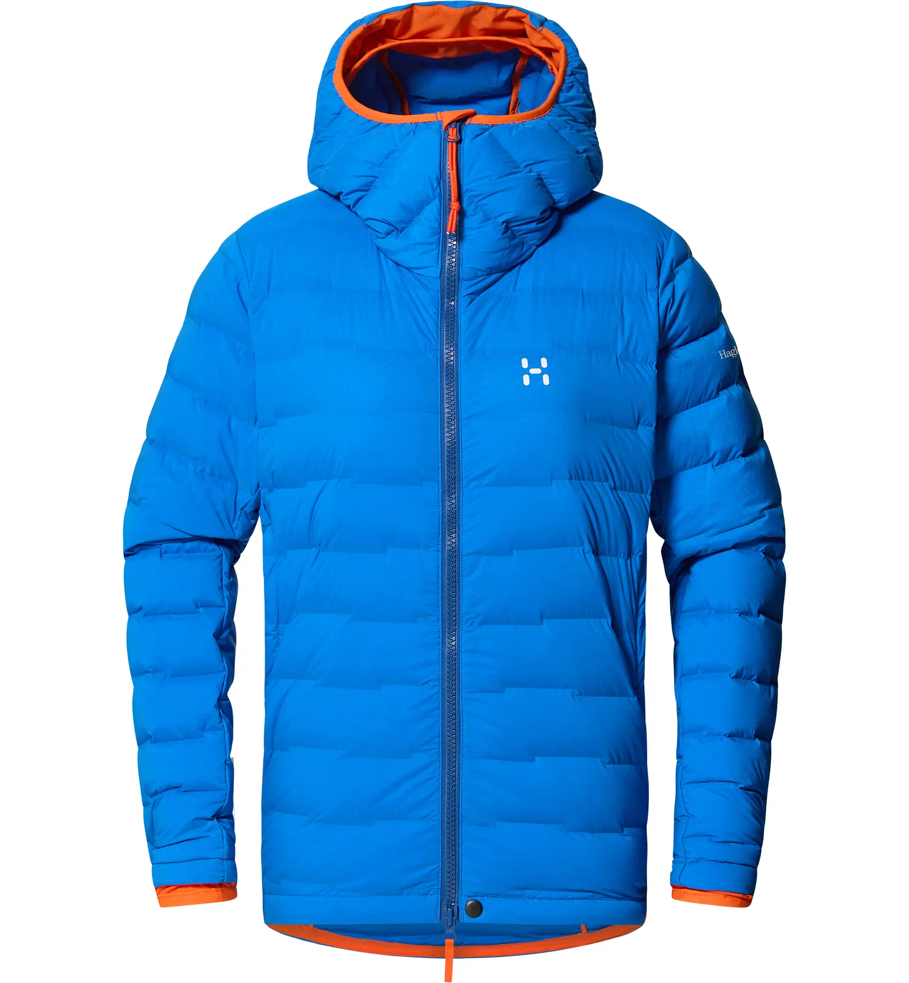 Spitz Down Hood Women Electric Blue