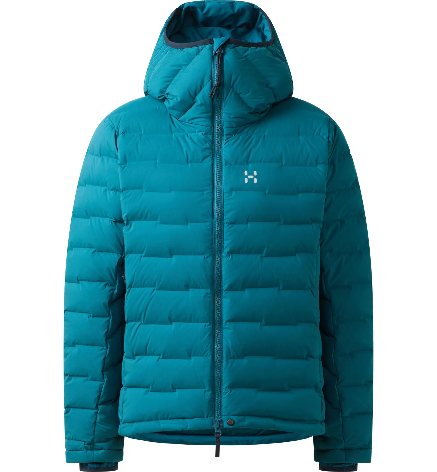 Spitz Down Hood Women Deep Teal