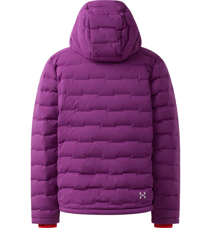 Spitz Down Hood Women Grape Purple Spitz Down Hood Women Grape Purple