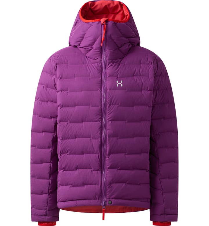 Spitz Down Hood Women Grape Purple Spitz Down Hood Women Grape Purple