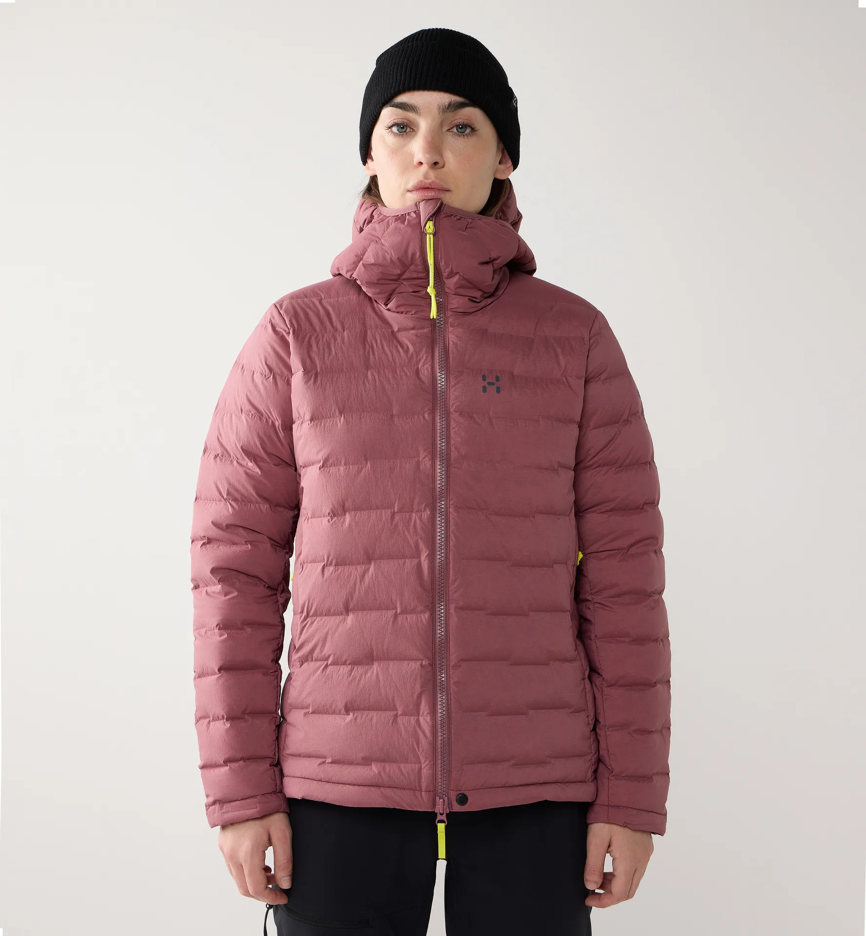Spitz Down Hood Women Misty Mauve
