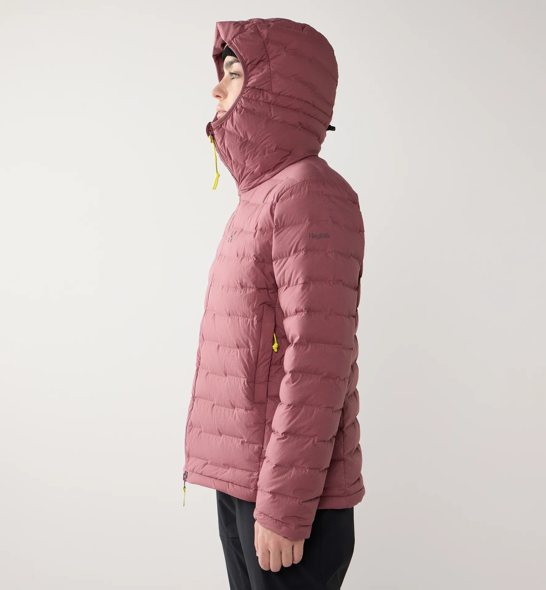 Spitz Down Hood Women Misty Mauve