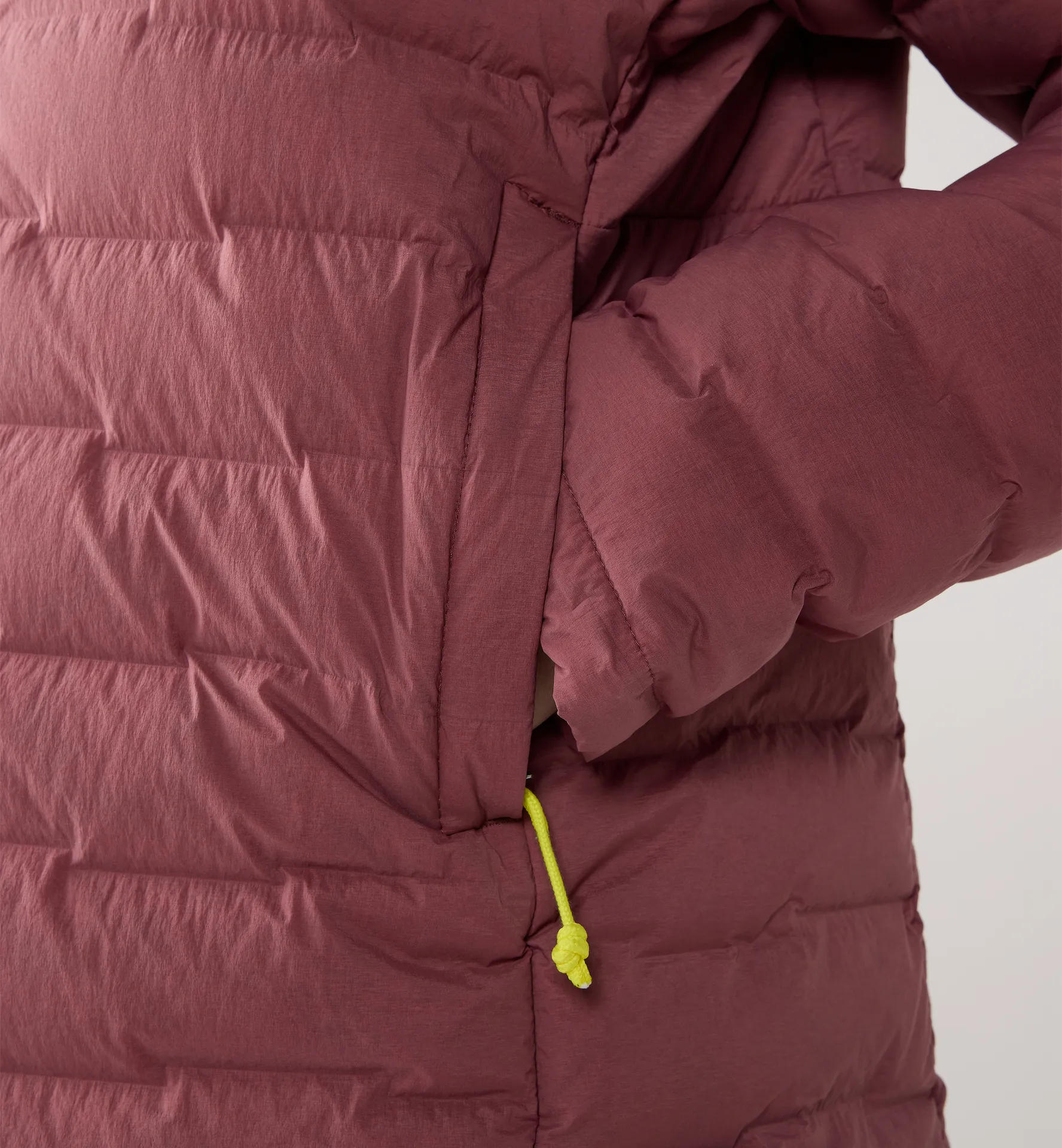 Spitz Down Hood Women Misty Mauve