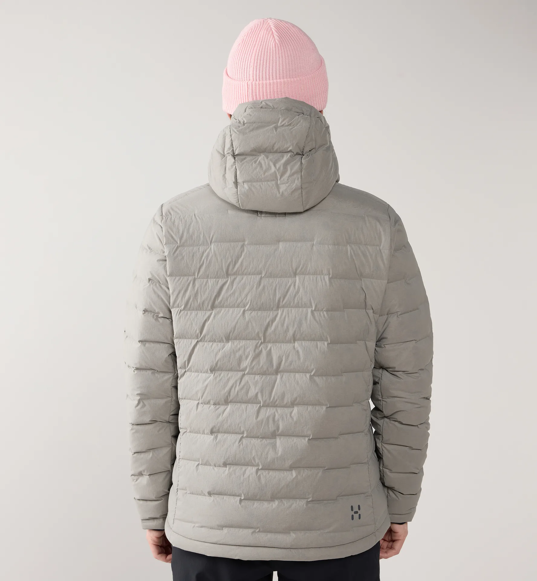 Spitz Down Hood Women Stone Brick