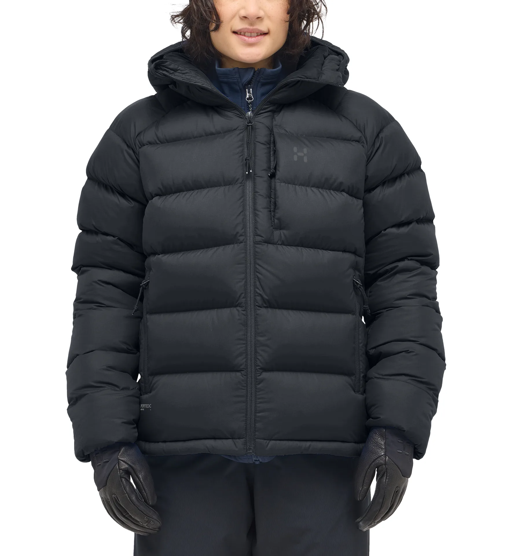 Rosson Down Hood Women True Black