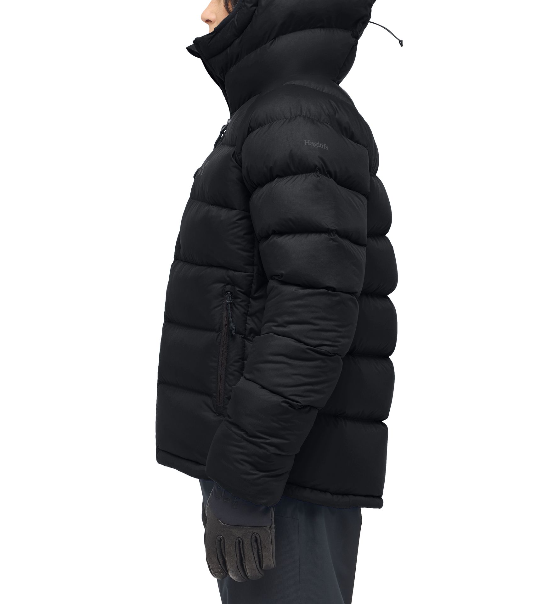 Rosson Down Hood Women True Black