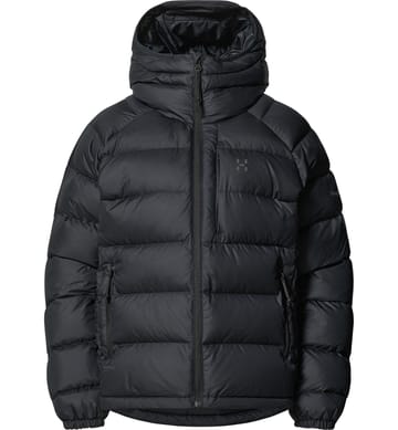 Rosson Down Hood Women True Black