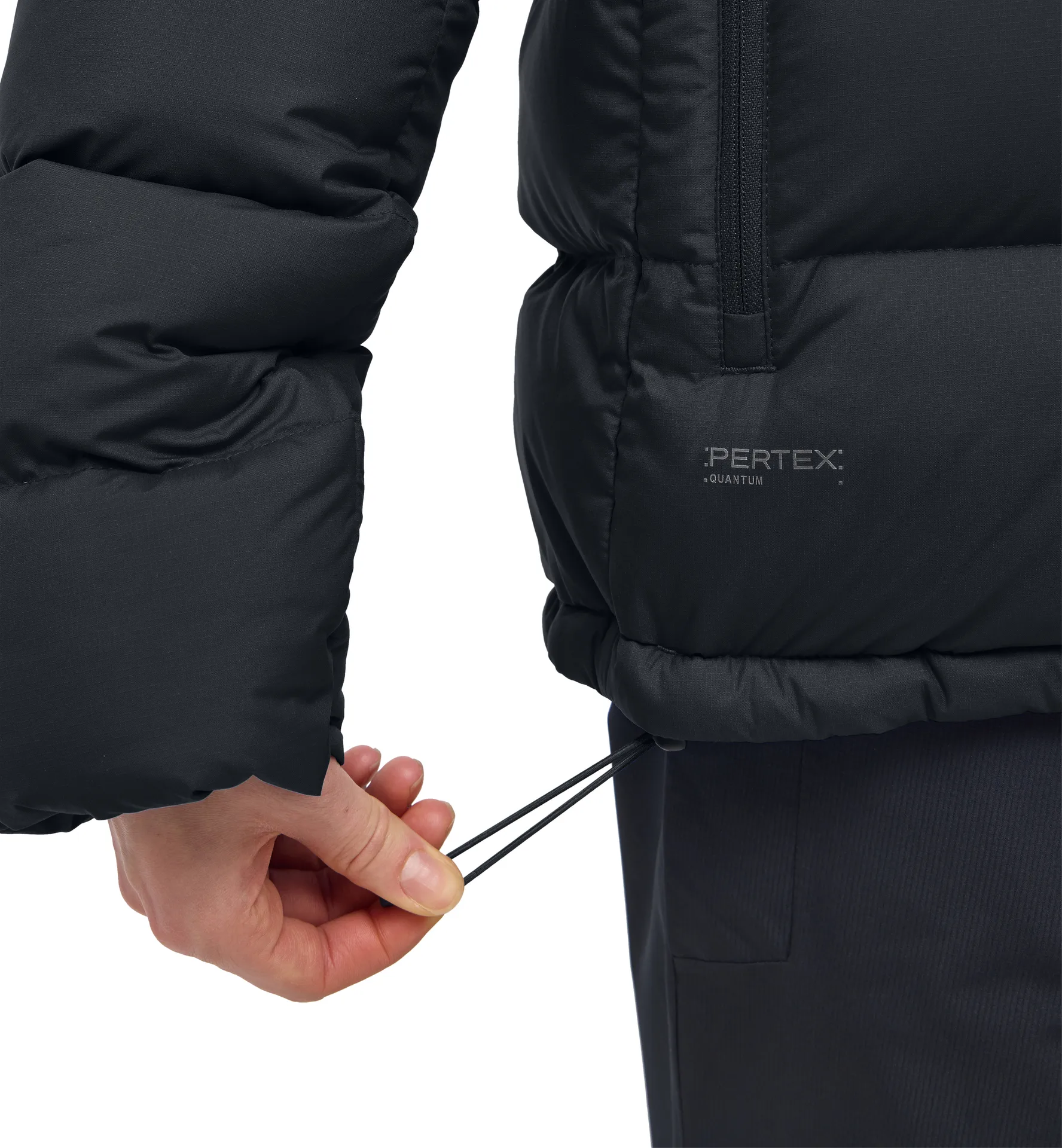 Rosson Down Hood Women True Black