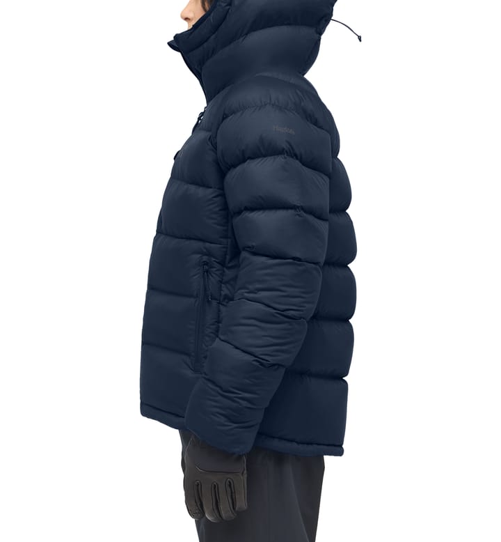 Rosson Down Hood Women Tarn Blue