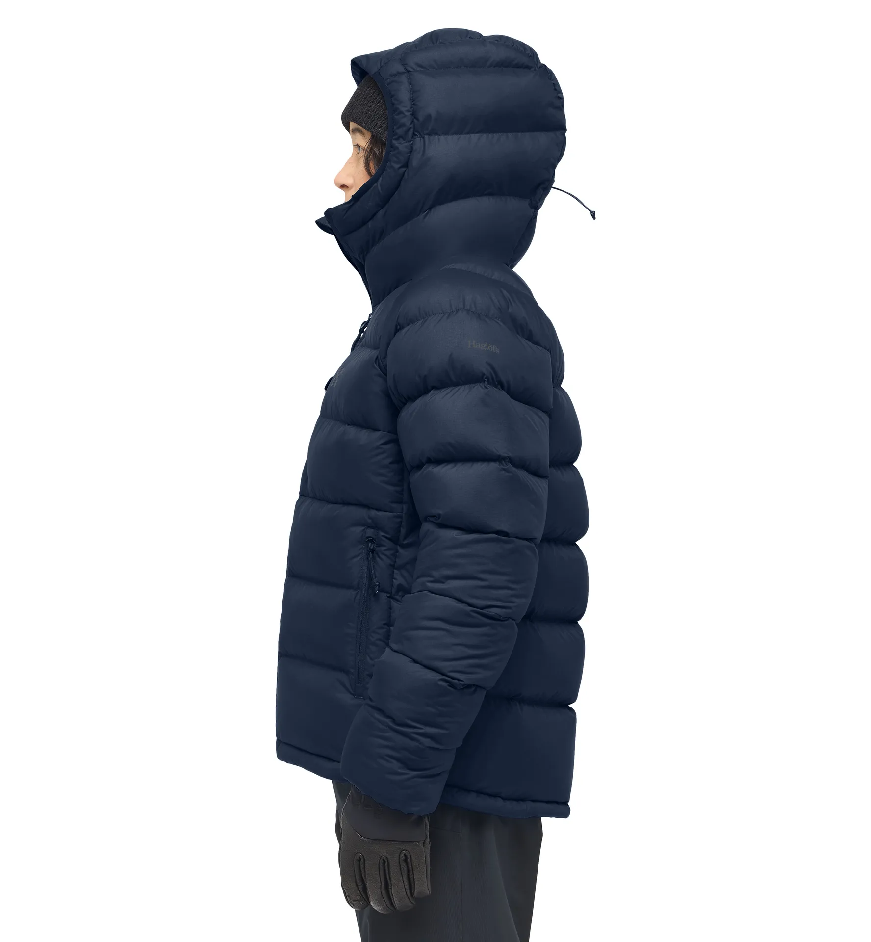 Rosson Down Hood Women Tarn Blue