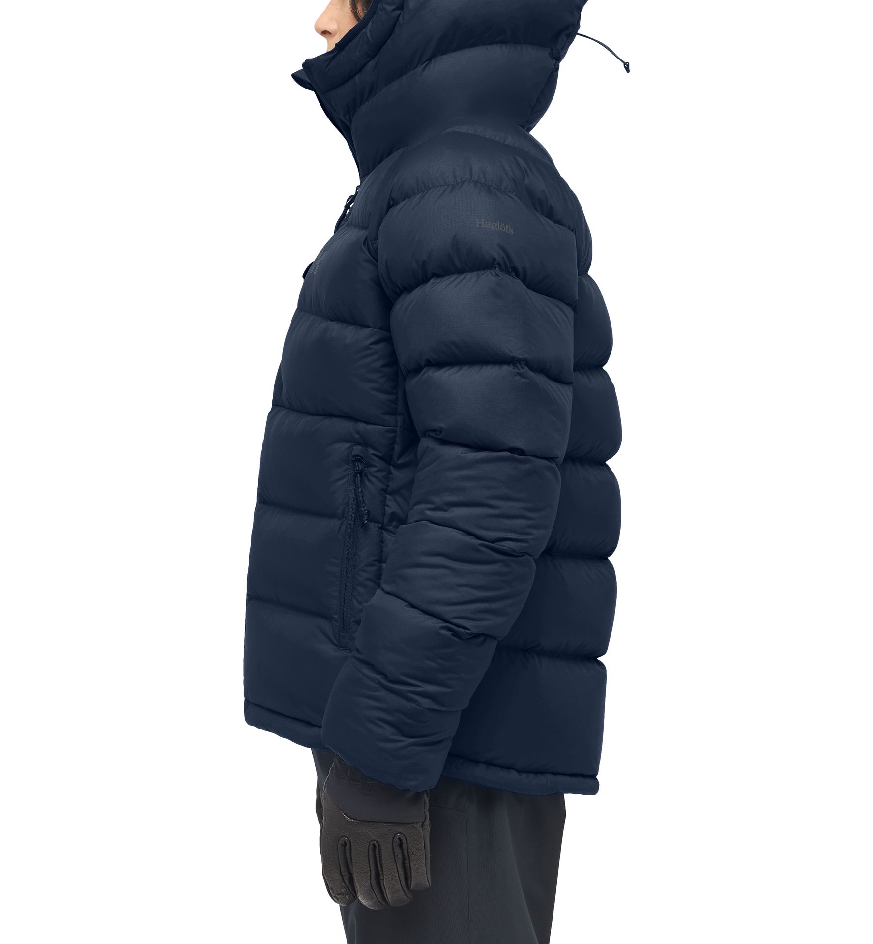 Rosson Down Hood Women Tarn Blue