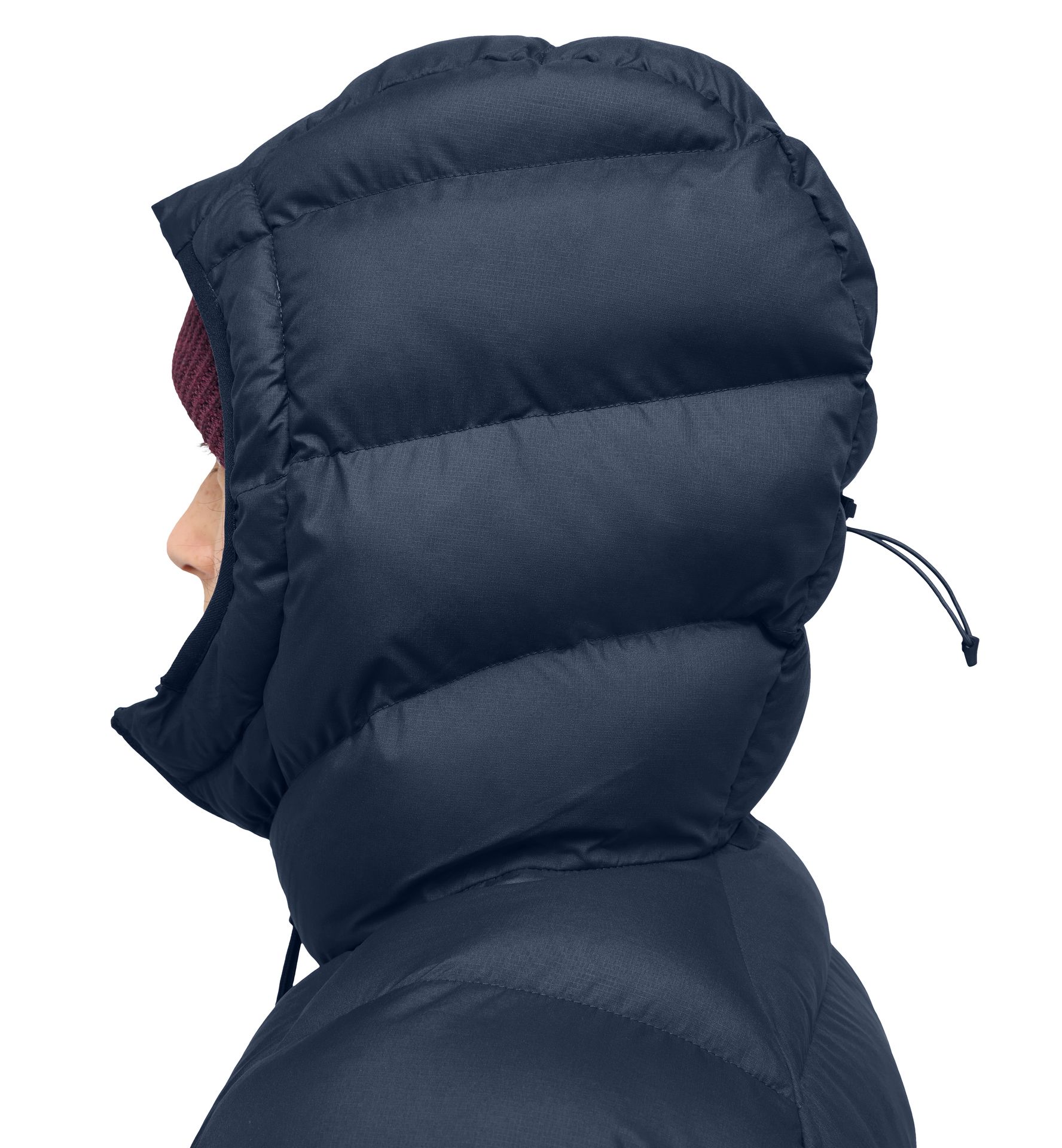 Rosson Down Hood Women Tarn Blue
