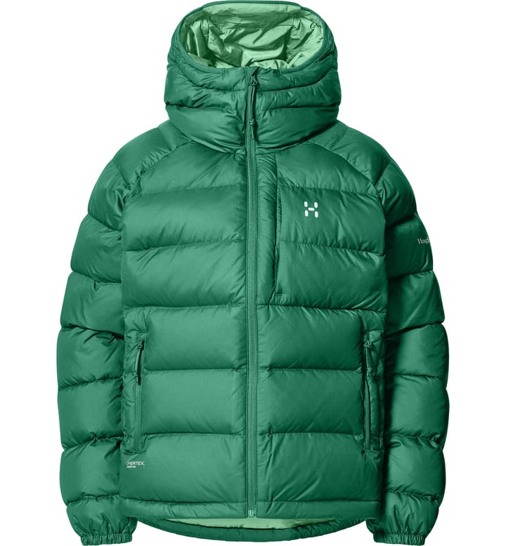 Rosson Down Hood Women Dk Jelly Green Rosson Down Hood Women Dk Jelly Green