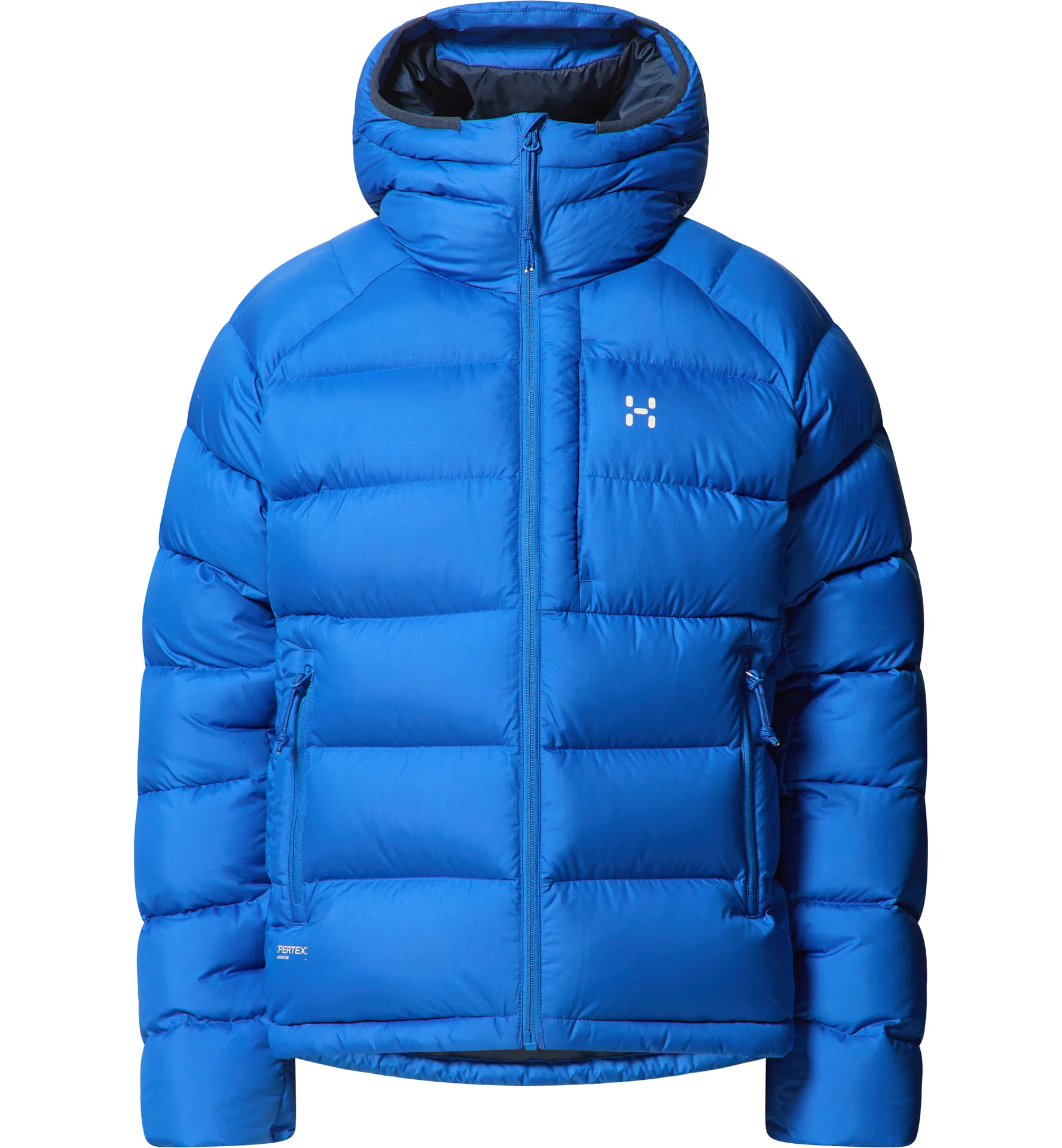 Rosson Down Hood Women Electric Blue