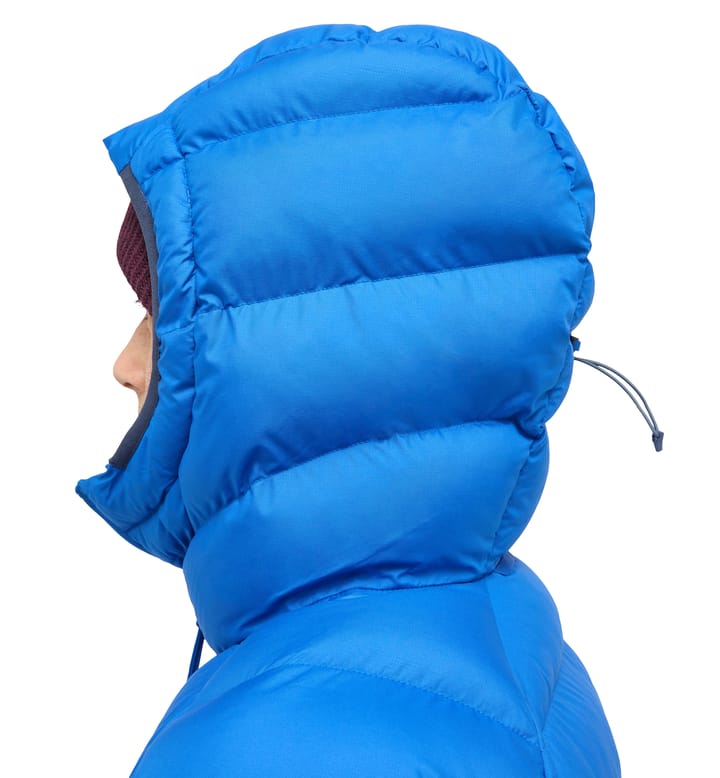 Rosson Down Hood Women Electric Blue Rosson Down Hood Women Electric Blue