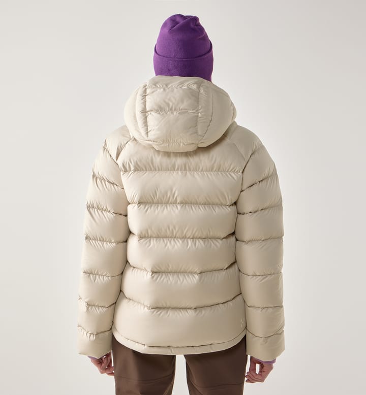 Rosson Down Hood Women Chalk Beige Rosson Down Hood Women Chalk Beige