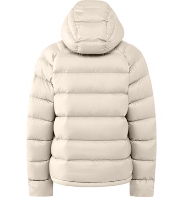 Rosson Down Hood Women Chalk Beige