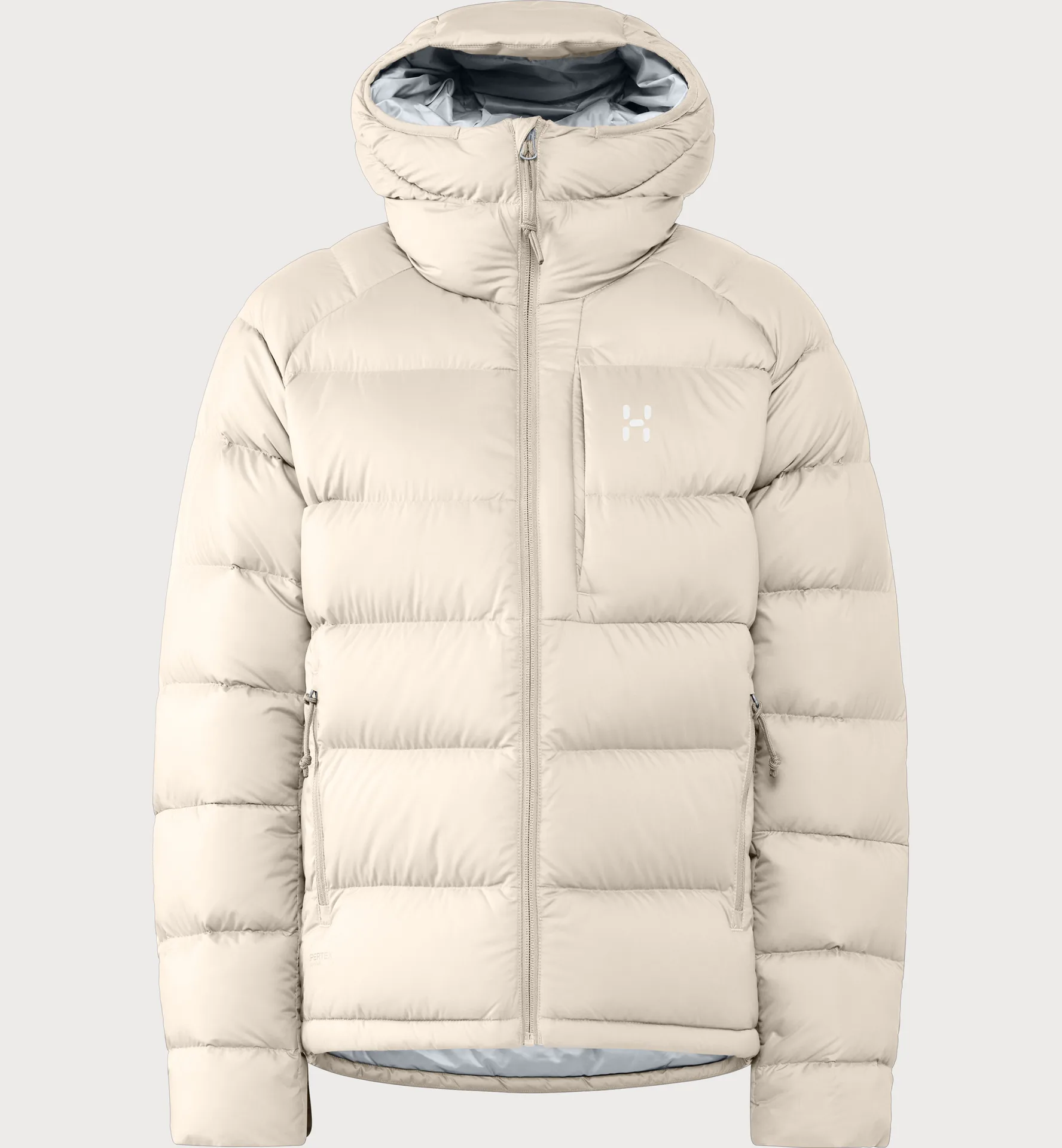 Rosson Down Hood Women Chalk Beige
