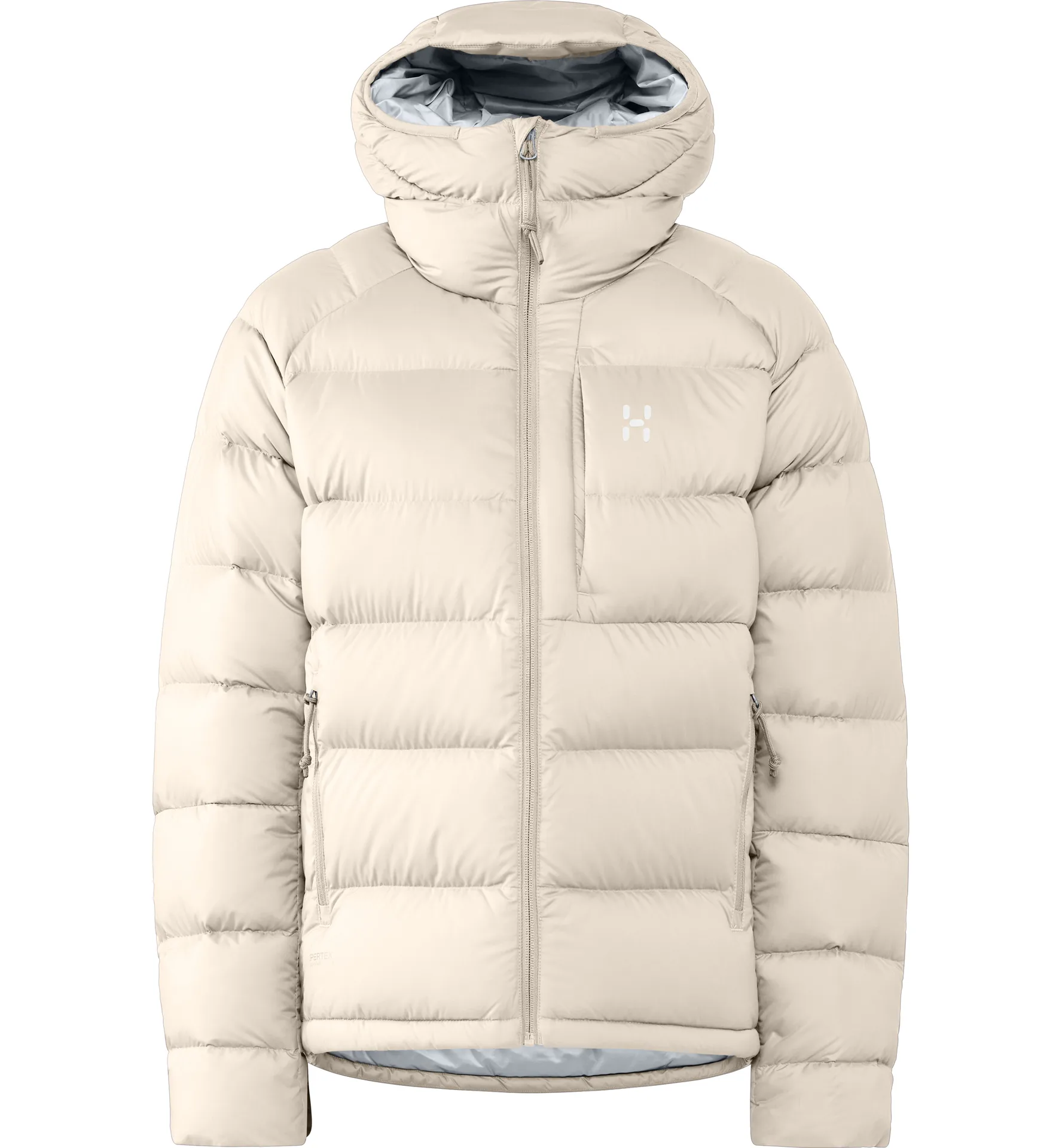 Rosson Down Hood Women Chalk Beige