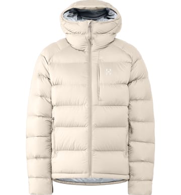 Rosson Down Hood Women Chalk Beige