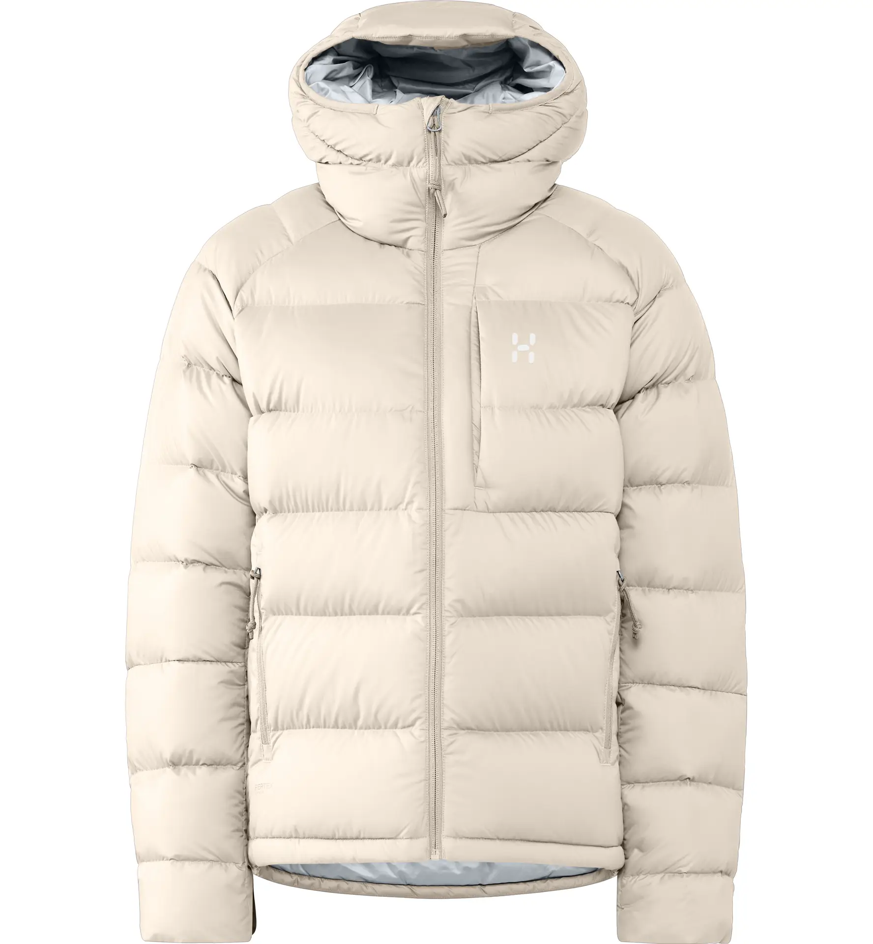 Rosson Down Hood Women Chalk Beige