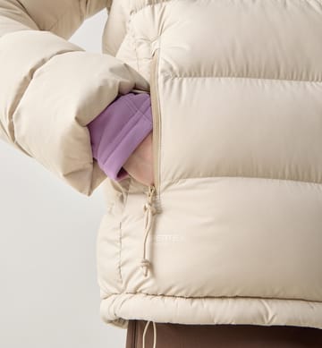 Rosson Down Hood Women Chalk Beige