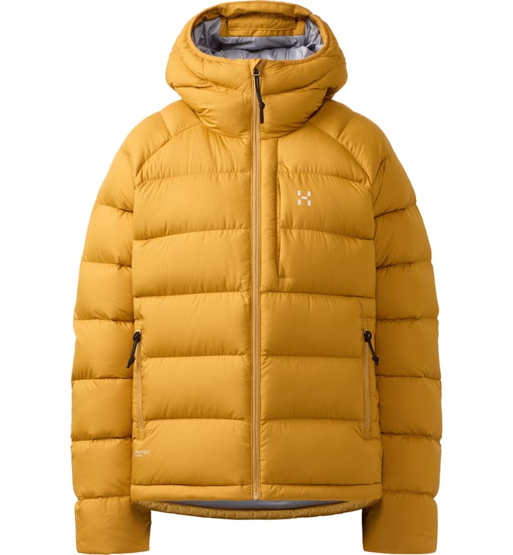 Rosson Down Hood Women Clay Yellow Rosson Down Hood Women Clay Yellow