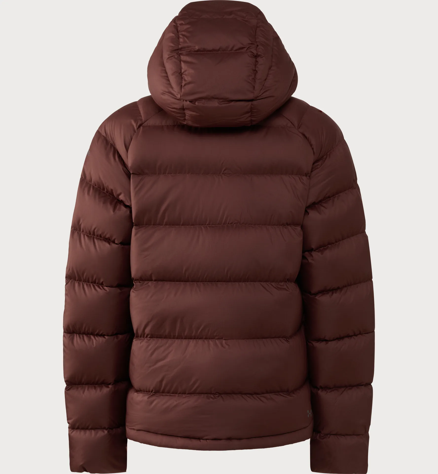 Rosson Down Hood Women Maroon Trail