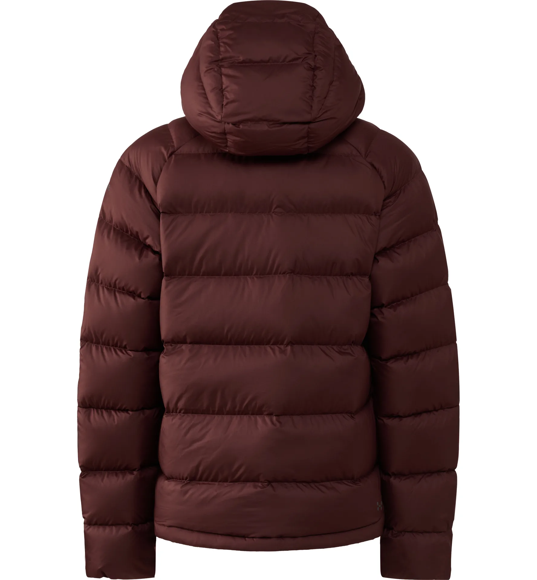 Rosson Down Hood Women Maroon Trail