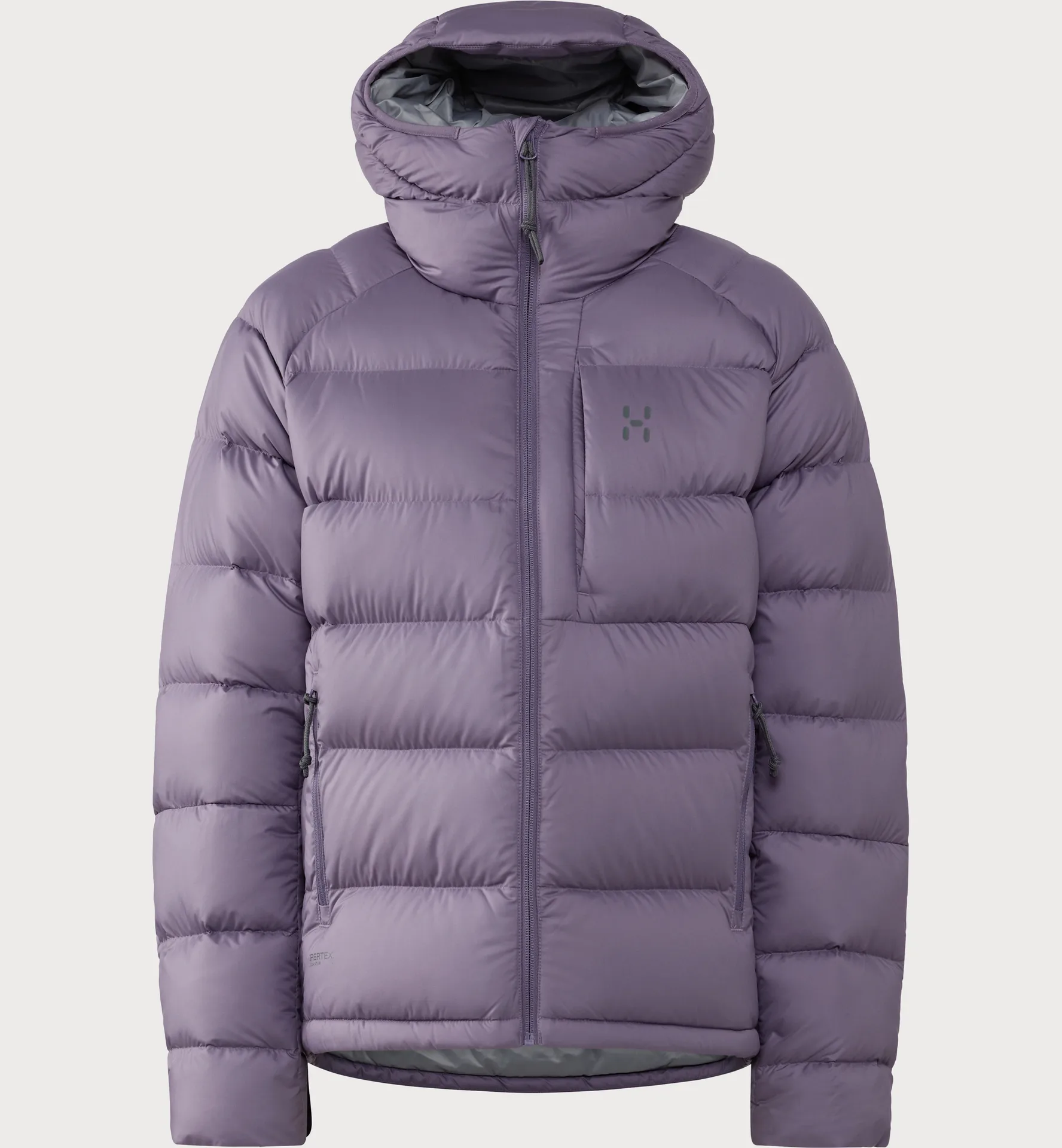 Rosson Down Hood Women Purple Fog
