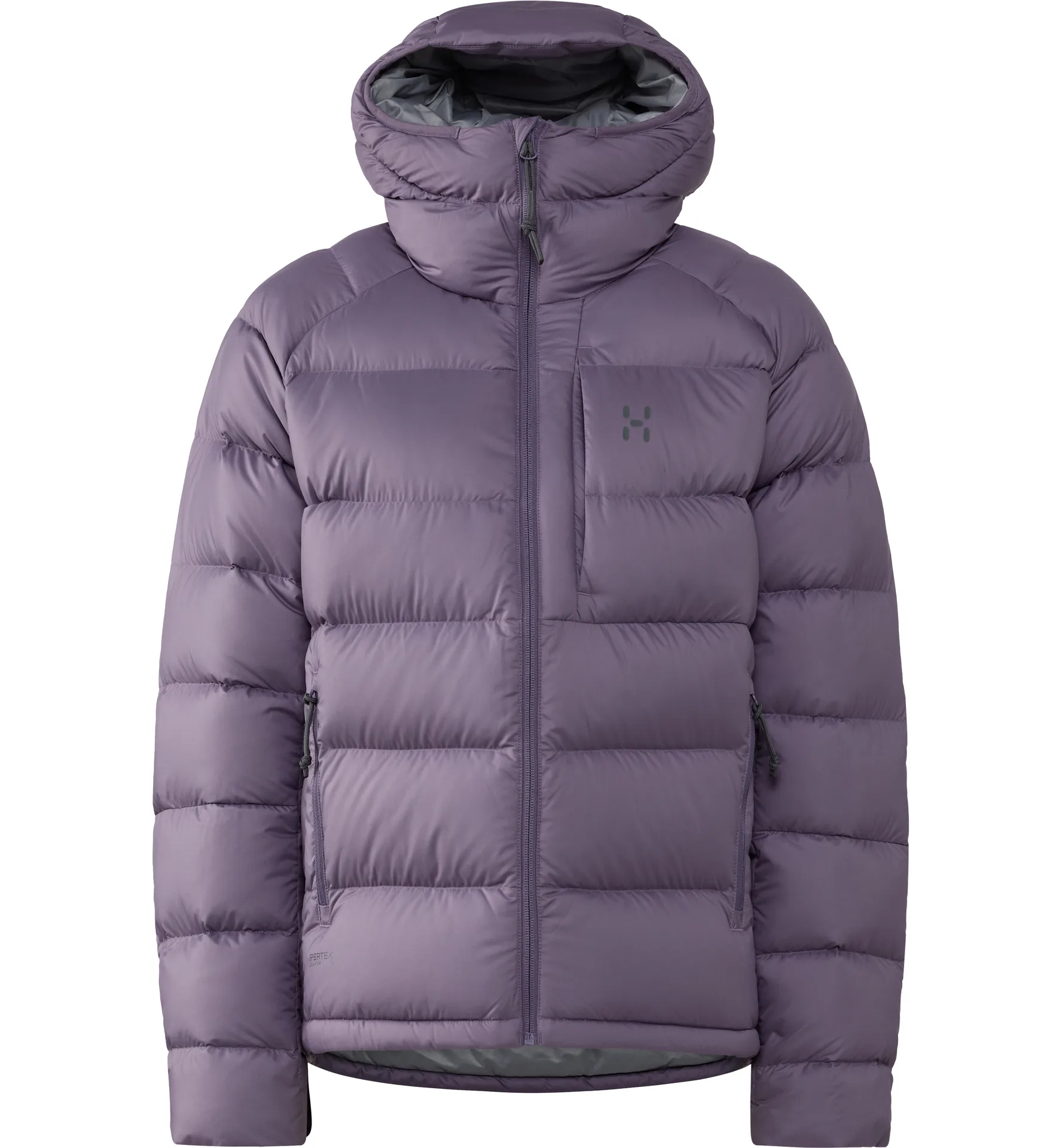 Rosson Down Hood Women Purple Fog