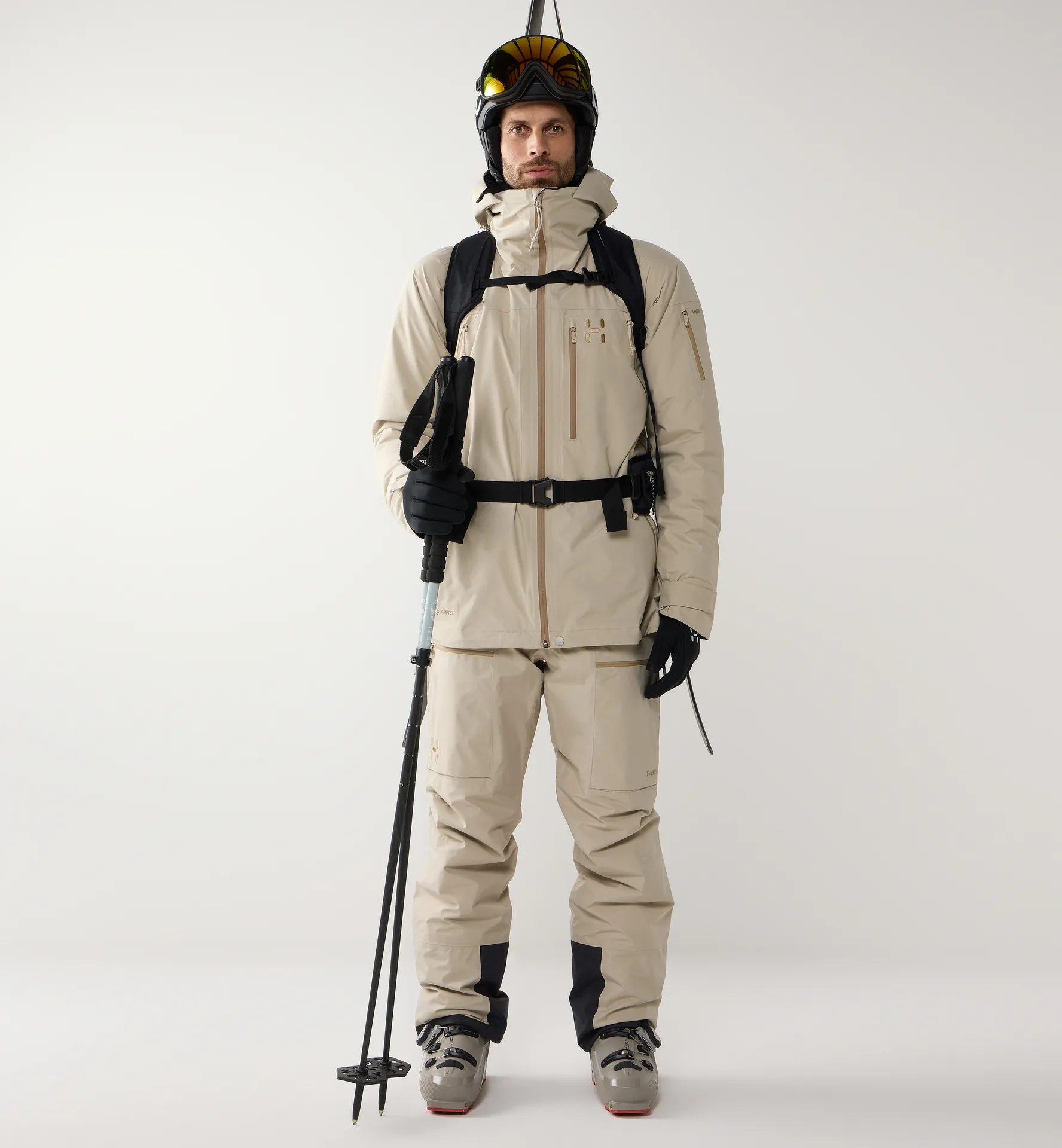 Latnja GTX Insulated Jacket Men Chalk Beige