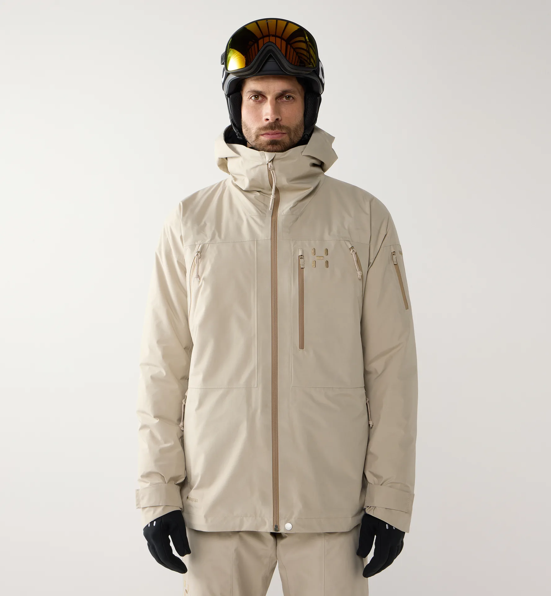 Latnja GTX Insulated Jacket Men Chalk Beige