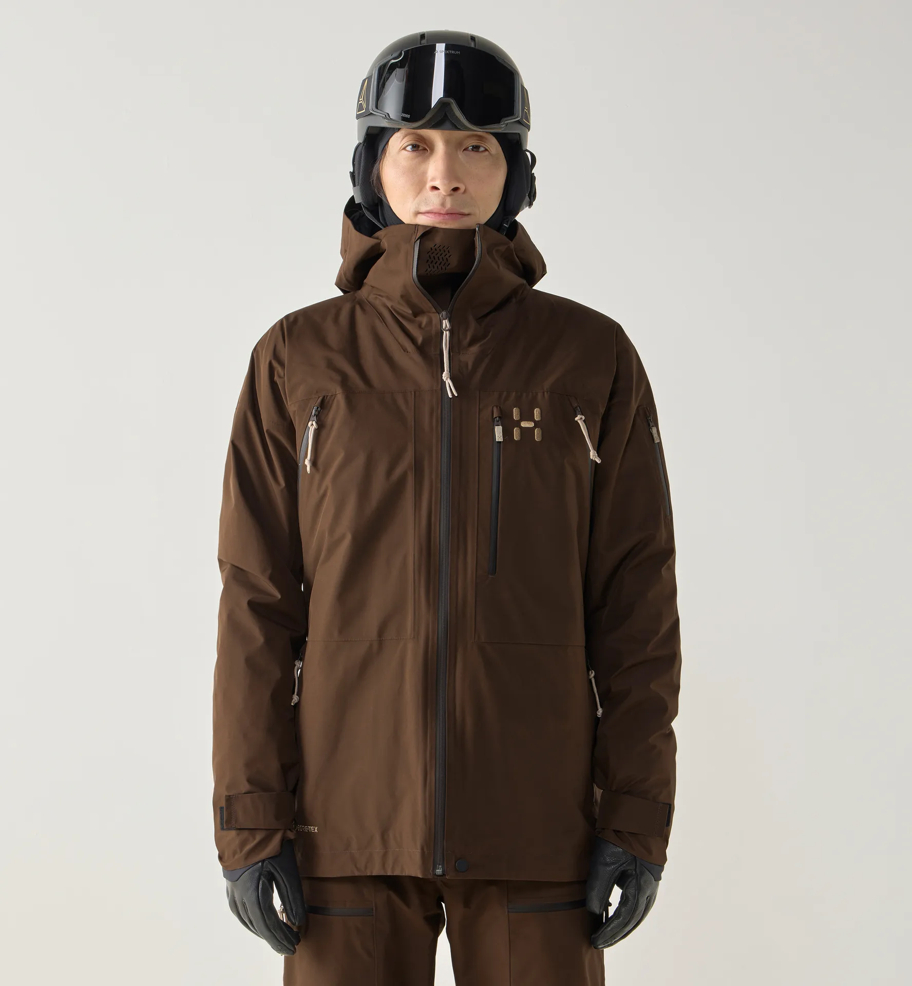 Haglöfs Latnja GTX Insulated Jacket Men Woodland Brown - Herren - L