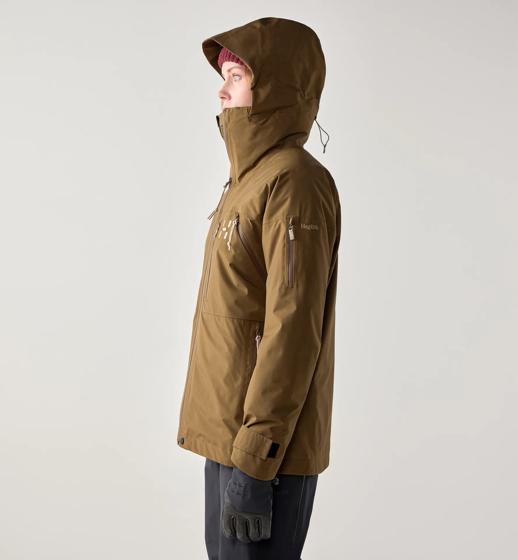 Latnja GTX Insulated Jacket Women Teak Brown