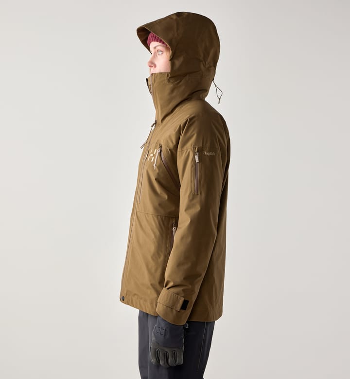 Latnja GTX Insulated Jacket Women Teak Brown Latnja GTX Insulated Jacket Women Teak Brown