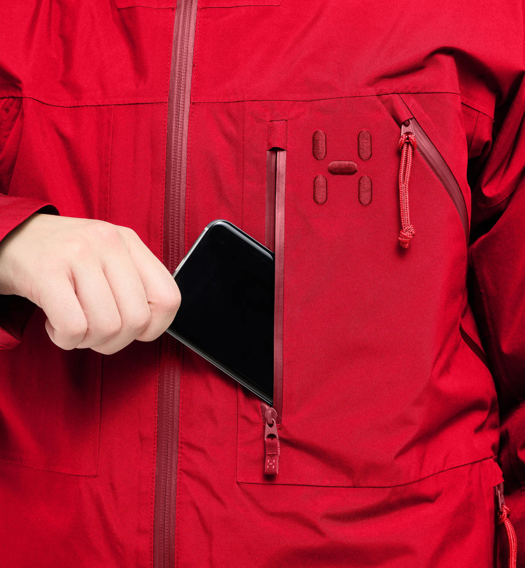 Latnja GTX Insulated Jacket Women Bright Red