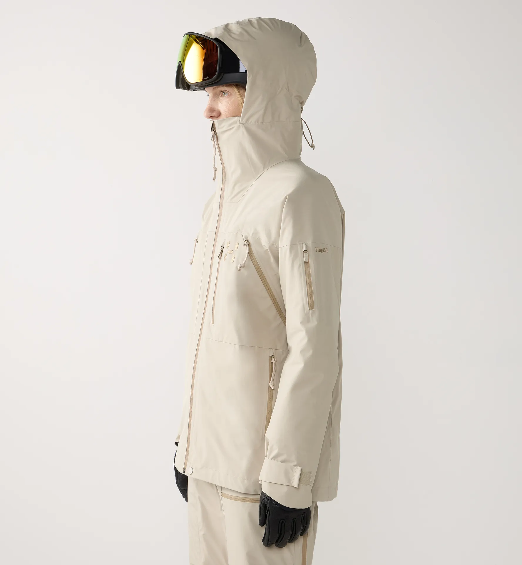Latnja GTX Insulated Jacket Women Chalk Beige