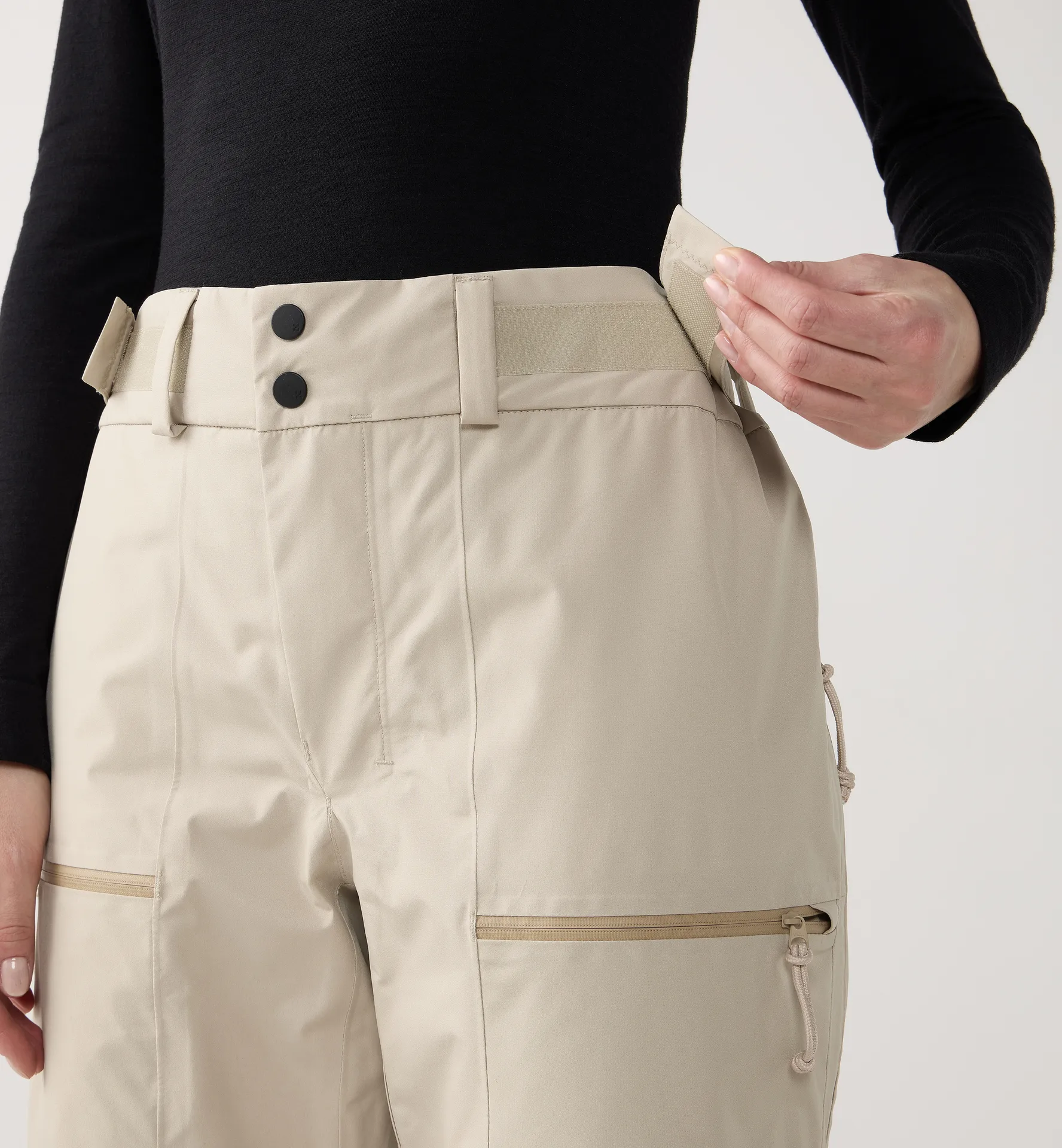 Latnja GTX Insulated Pant Women Chalk Beige