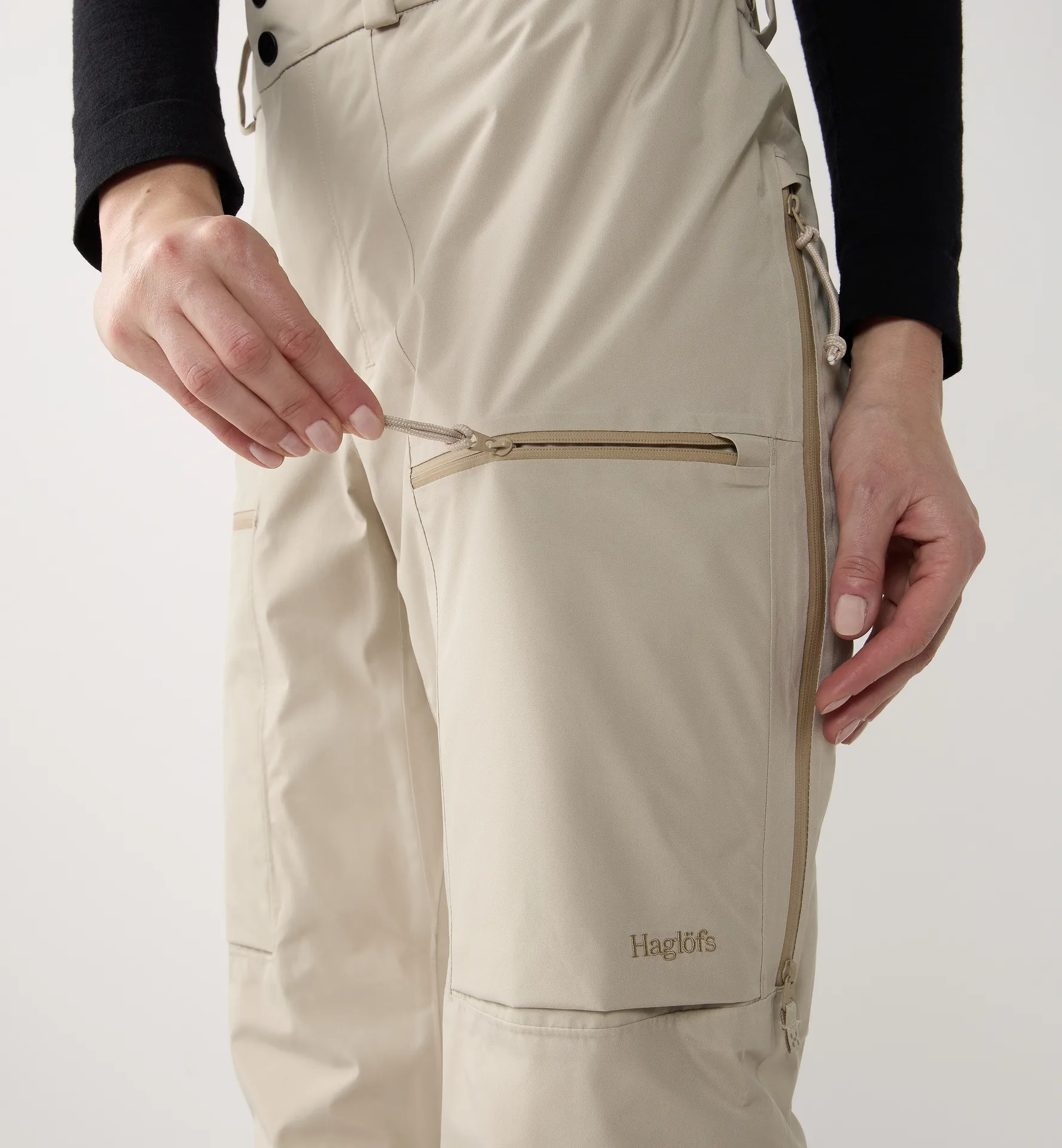 Latnja GTX Insulated Pant Women Chalk Beige